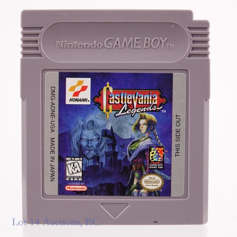 Nintendo GameBoy Castlevania Legends Game Cart (1 of 2)
