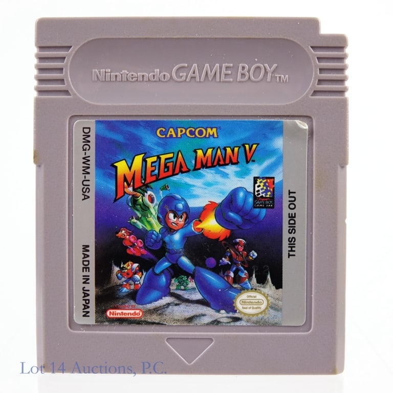Nintendo GameBoy Mega Man V Game Cartridge (1 of 2)