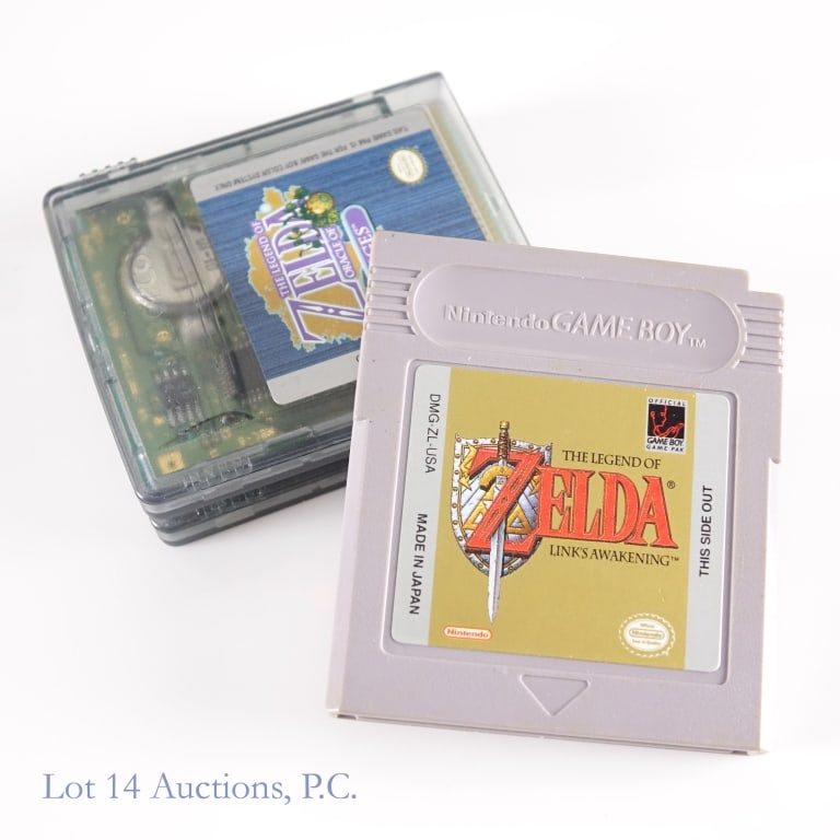 GameBoy Color & GameBoy Zelda Games (2+1) (1 of 3)