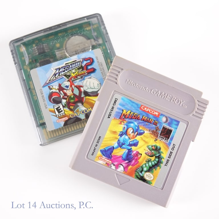 GameBoy Color & GameBoy Mega Man Games (1+1) (1 of 3)