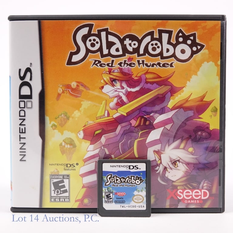 Nintendo DS Solatorobo Red The Hunter Game CIB (1 of 2)