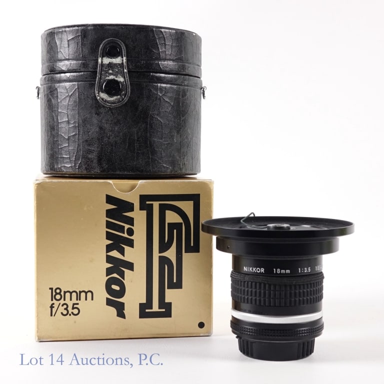 Nikon Ai-S Nikkor 18mm f/3.5 Lens CIB (1 of 5)