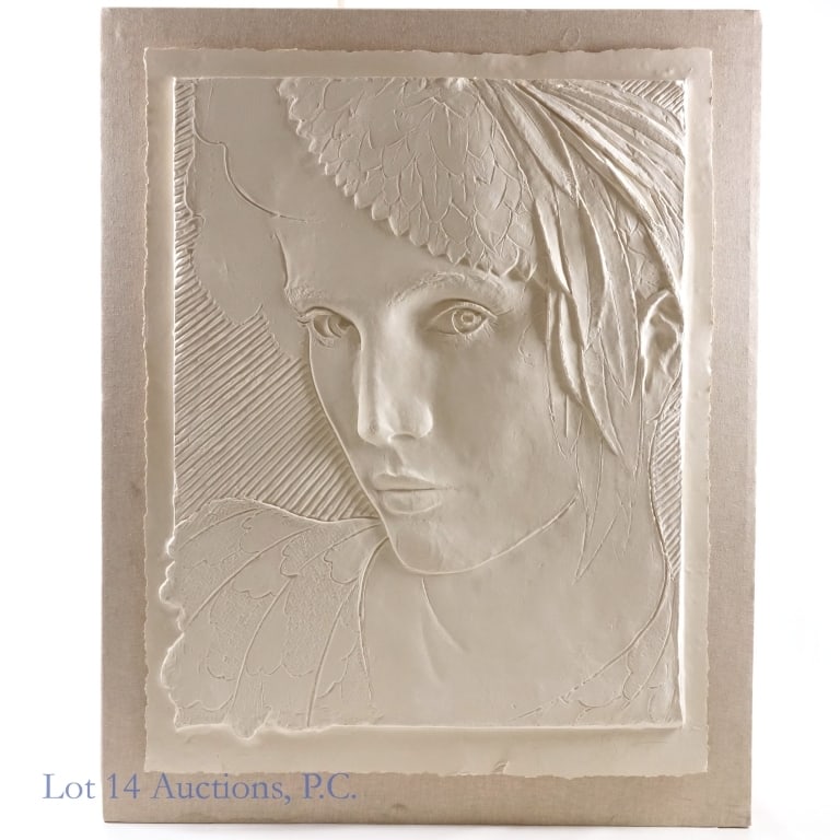 Frank Gallo Cast Paper Relief (1 of 7)