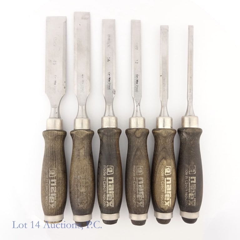 Narex Bevel Edge 6 Chisel Set - 2