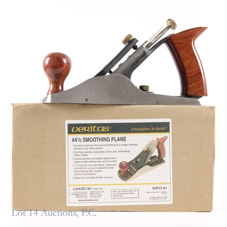 Veritas Tools #4 1/2 Smoothing Plane (1 of 5)