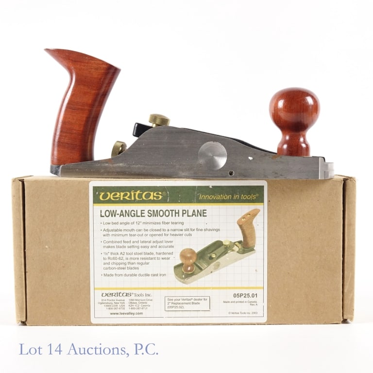 Veritas Tools Low Angle Smooth Plane 12 degree (1 of 5)