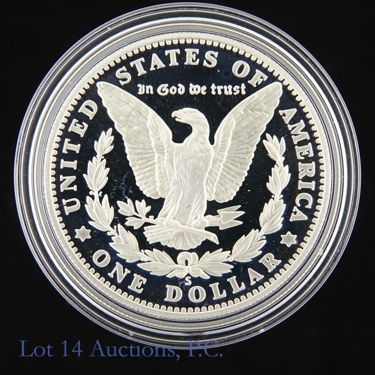 2006-S US Silver Proof Old Mint Com $1 in OGP - 3