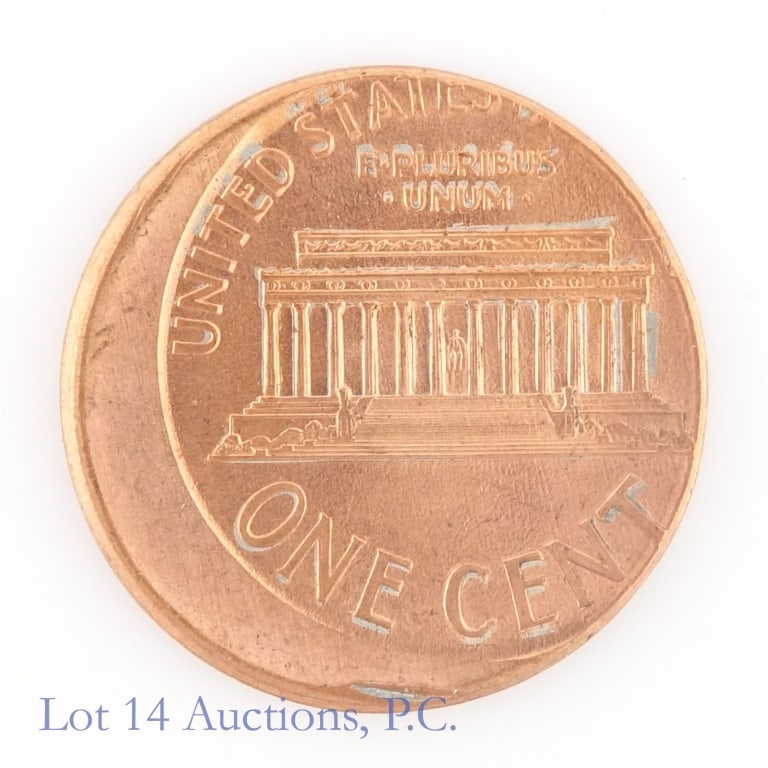 200(0)-P US Lincoln Cent Error (*GEM BU) - 2