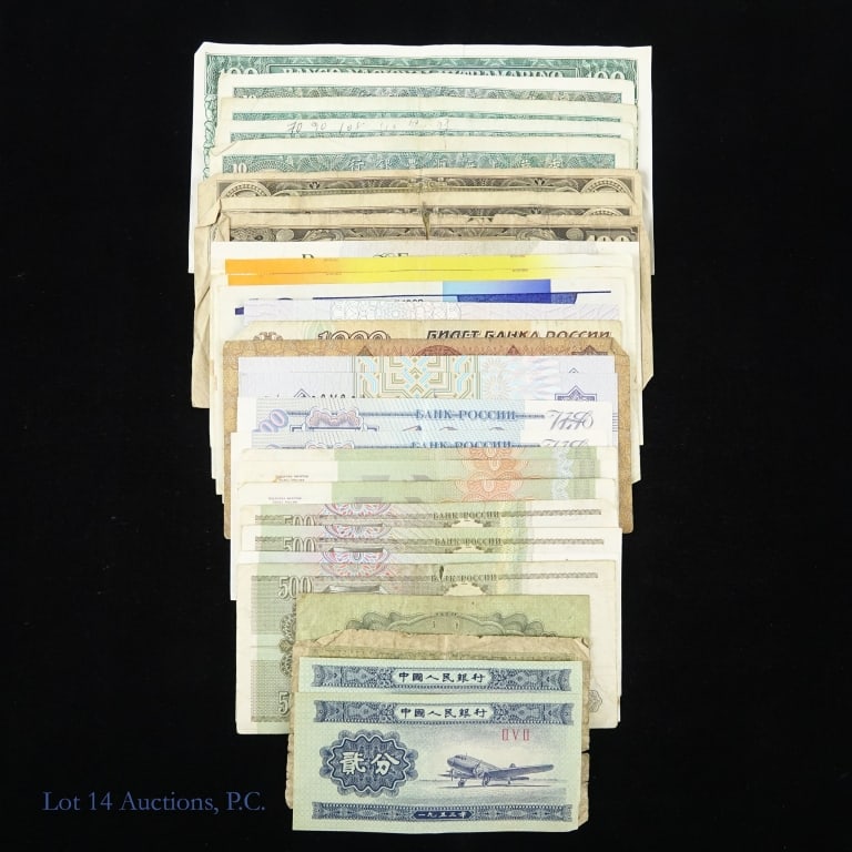 Various World Currencies (30) (1 of 3)