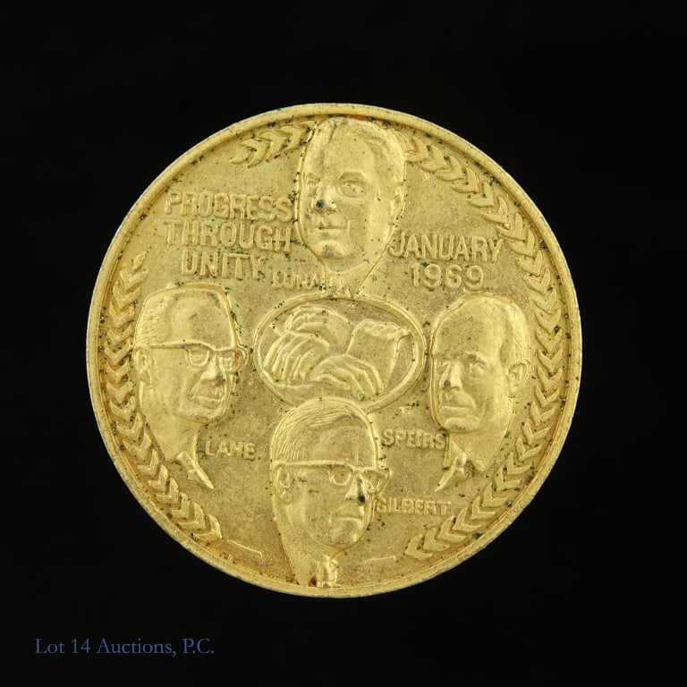 1969 US UTU Commemorative Medal in OP (1 of 2)
