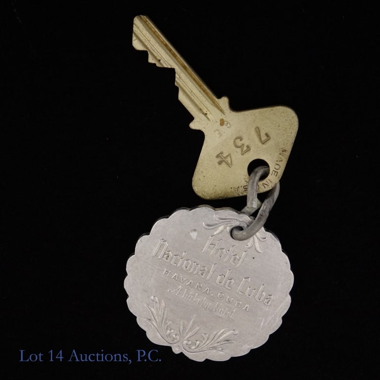 Hotel Nacional de Cuba Room Key, Key Ring, Havana (1 of 4)