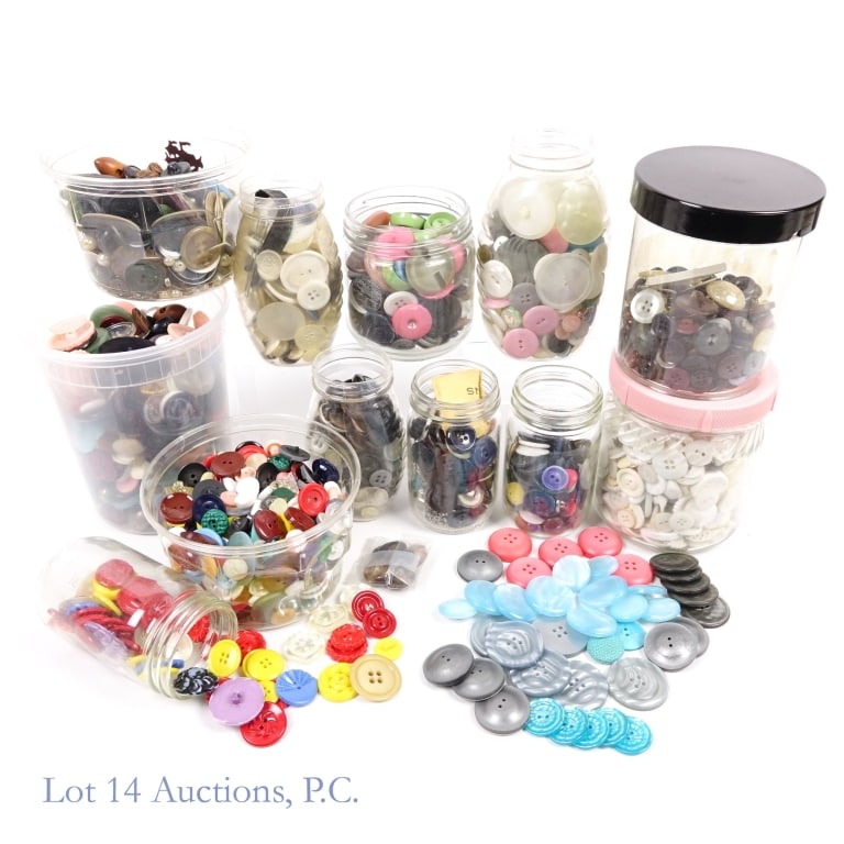 Button Collection 7+ Pounds (1 of 5)