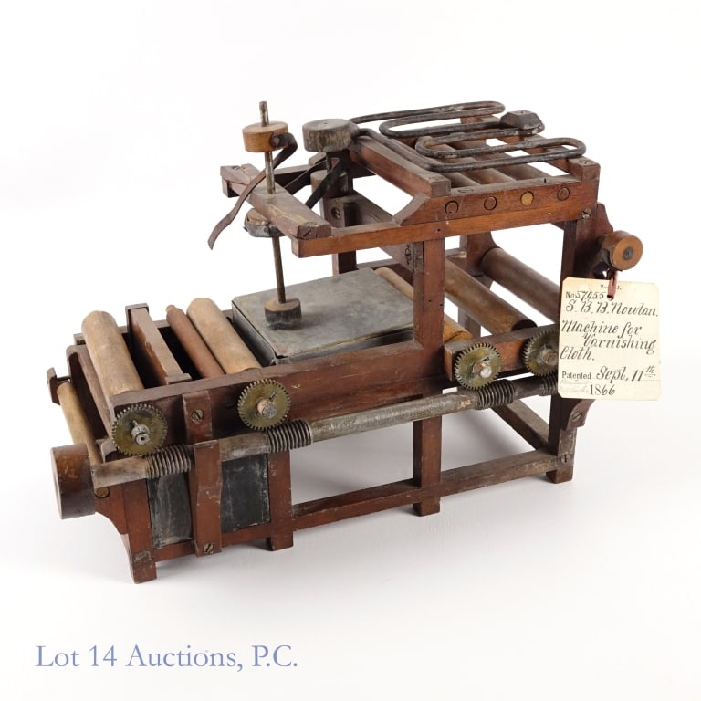 Samuel B.B. Nowlan Patent Model Varnishing Machine (1 of 9)