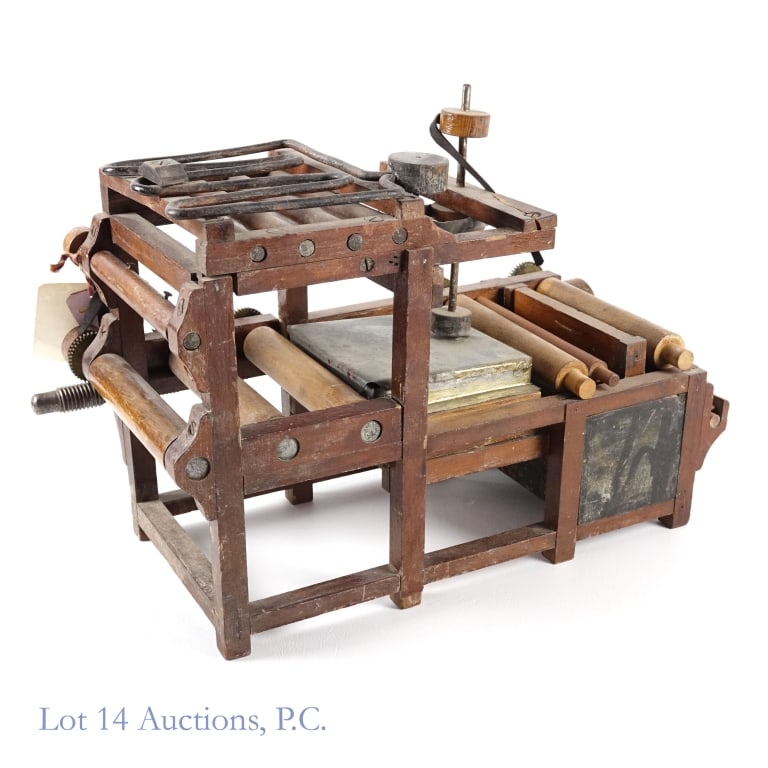 Samuel B.B. Nowlan Patent Model Varnishing Machine - 2