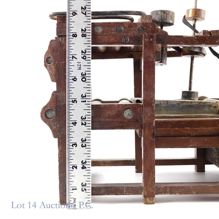 Samuel B.B. Nowlan Patent Model Varnishing Machine - 6