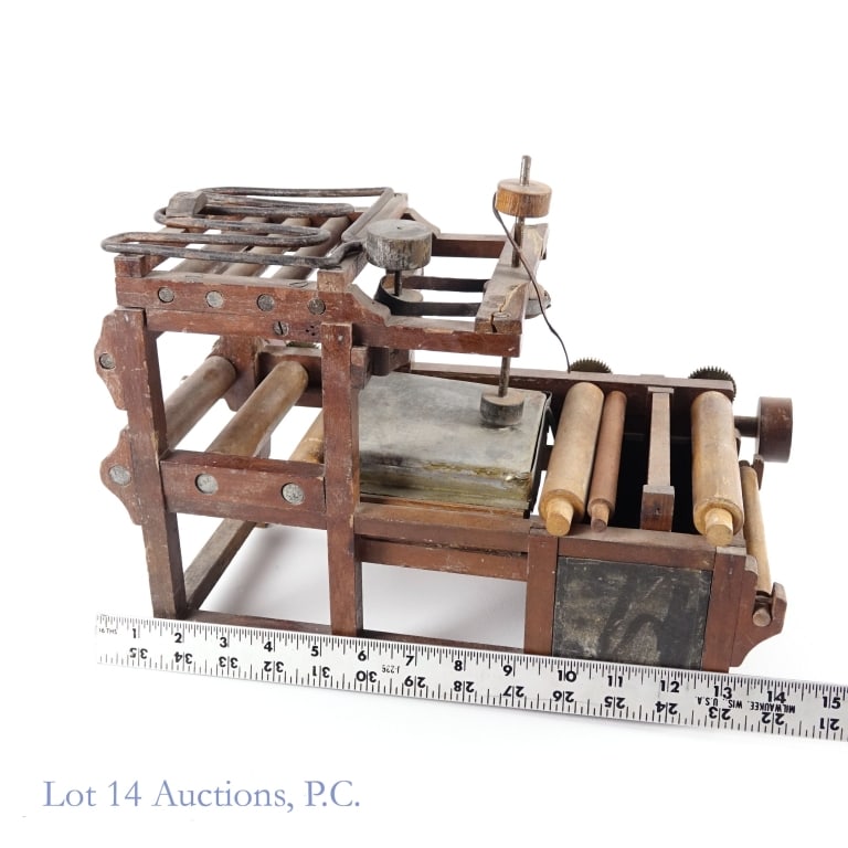 Samuel B.B. Nowlan Patent Model Varnishing Machine - 7