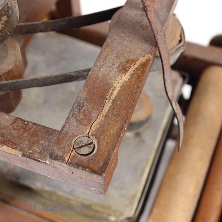 Samuel B.B. Nowlan Patent Model Varnishing Machine - 8