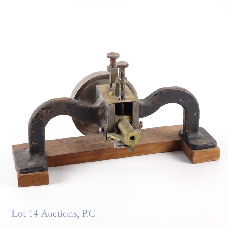 Henry A. Whiting Patent Model Hat Binding Machine - 3