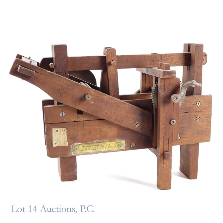 D.L. Walker Patent Model Washing Machine, 1849 (1 of 5)