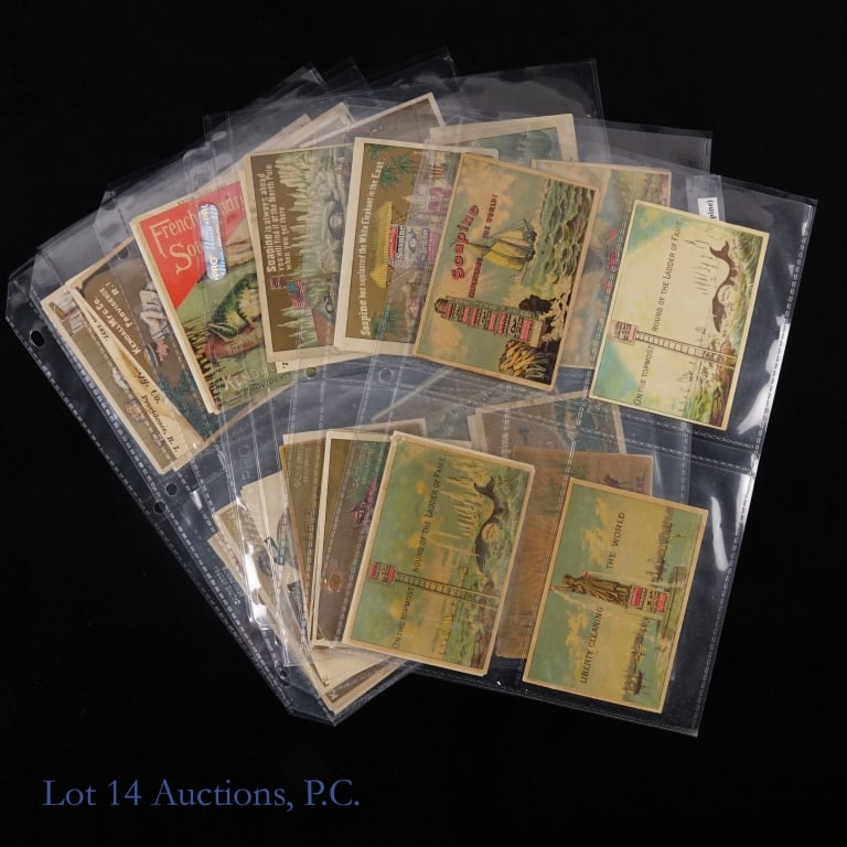 1800s Soapine Chromolithograph Trading Cards (1 of 7)