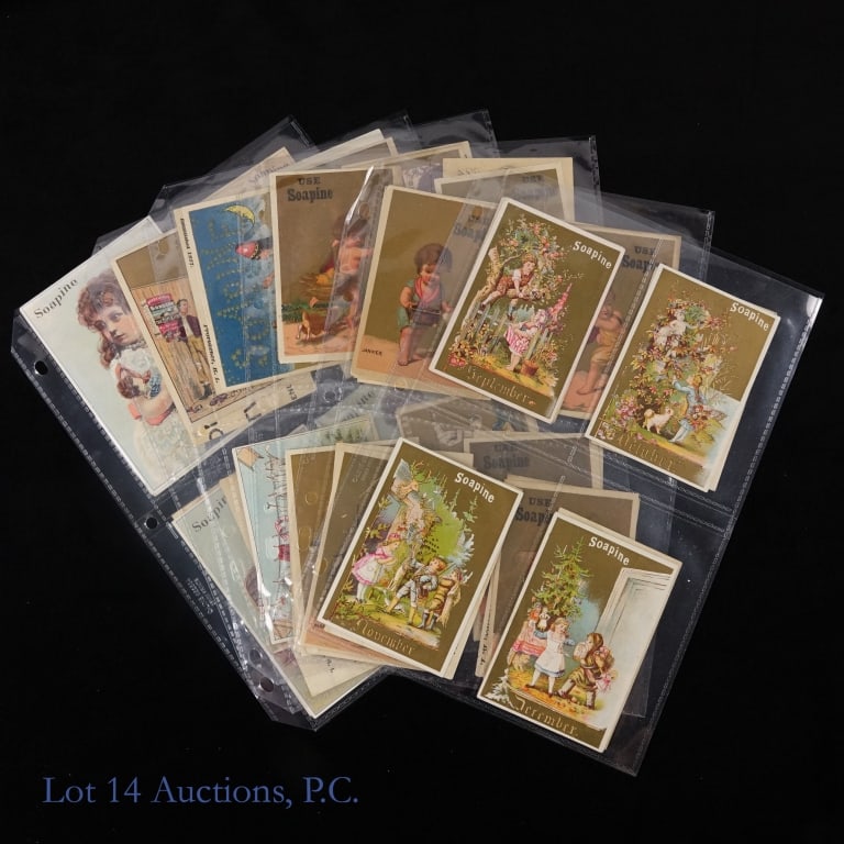 1800s Soapine Chromolithograph Trading Cards (1 of 7)