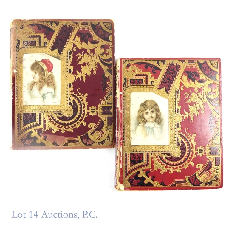 Two Victorian "Sweet Home Soap" Scrapbooks (1 of 5)