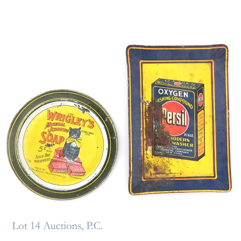 Tin Litho Tip Trays (Wrigley's, Persil), 2 (1 of 4)
