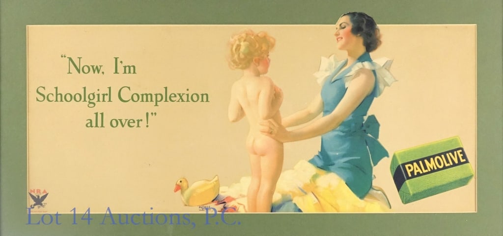 1930s Palmolive Soap "Schoolgirl Complexion" Ad (1 of 5)