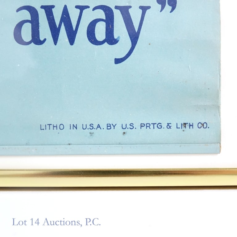 1928 Palmolive Soap "Keep Clean" Lithograph Ad - 4
