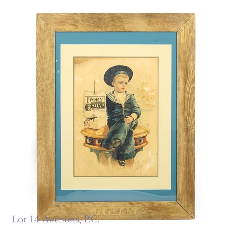 1894 Ivory Soap "Ivory Boy" Advertisement (1 of 5)