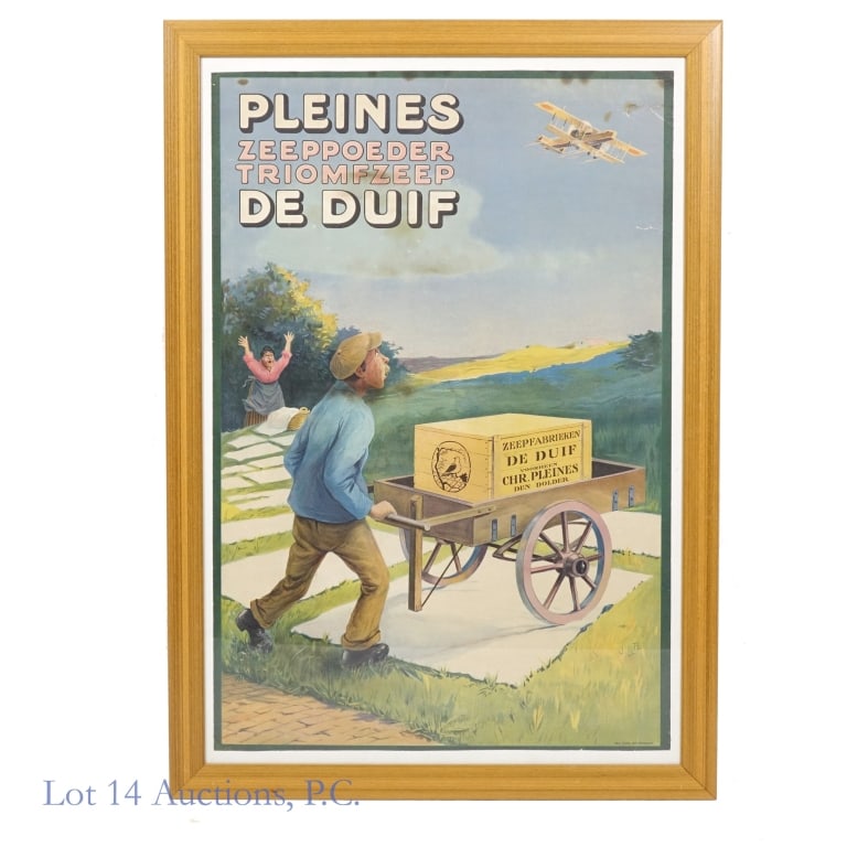 Vintage Dutch Pleines de Duif Soap Advertisement (1 of 7)