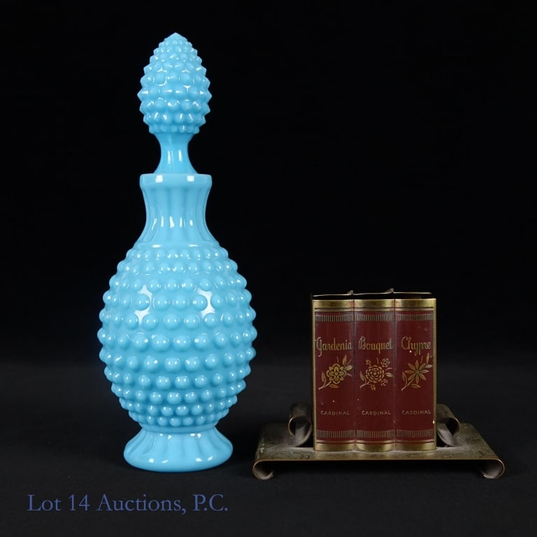 Fenton Hobnail & Cardinal Book Of Perfume Bottles (1 of 4)