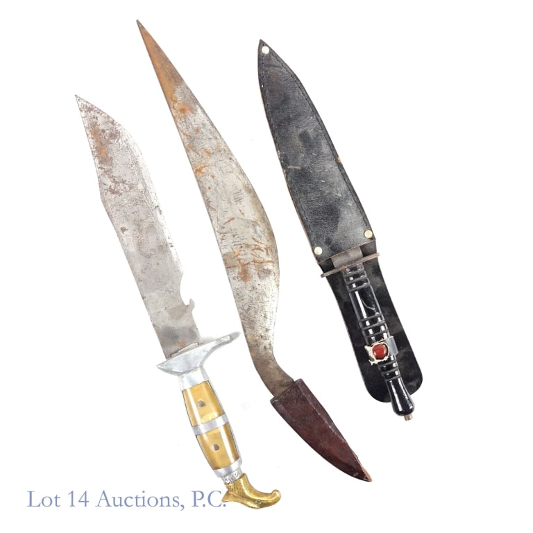 Bowie, Talibong & Fairbairn Sykes Style Knives (3) (1 of 4)