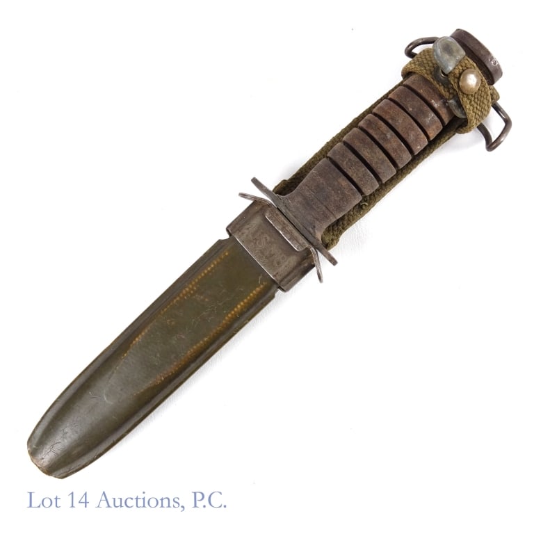 WWII US Army M3 Comat Knife & M8 Scabbard (1 of 6)