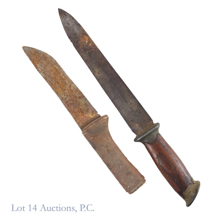 WWI - WWII Trench Made War Theater Knives (2) (1 of 4)