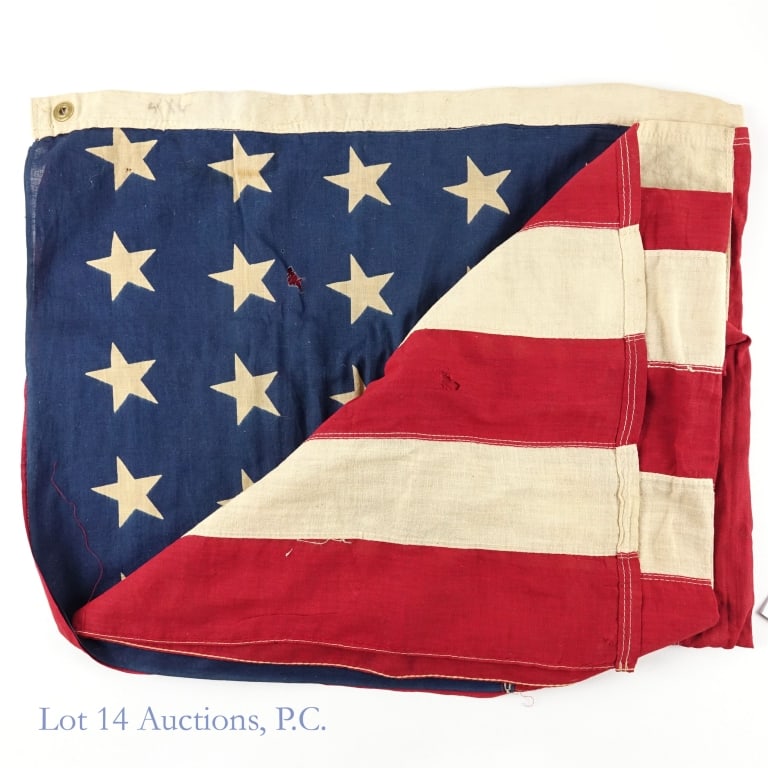 48 Star Vintage US Flag (~ 42" X 70") (1 of 3)