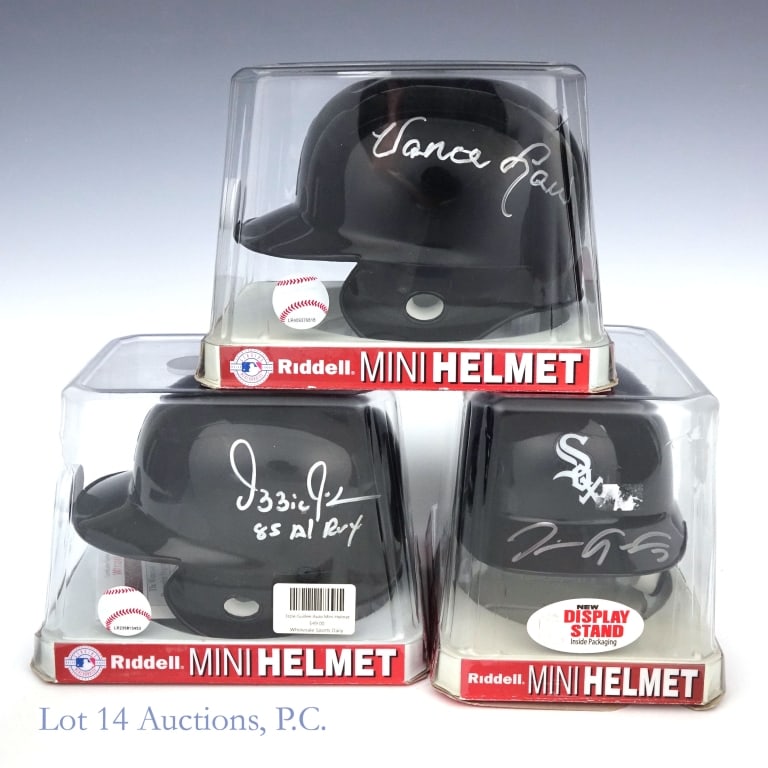 White Sox Signed Mini Helmets Guillen Law (3) (1 of 6)