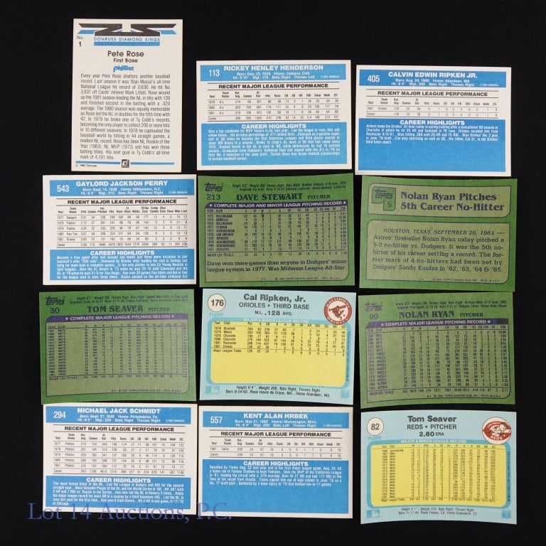 1982 Baseball Cards (TDF) - 3