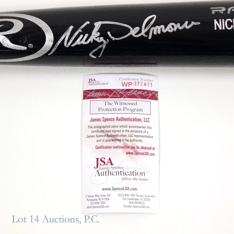 Assorted Signed Baseball Bats With COA's (4) - 3