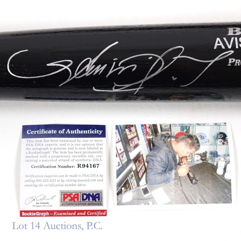 Assorted Signed Baseball Bats With COA's (4) - 4