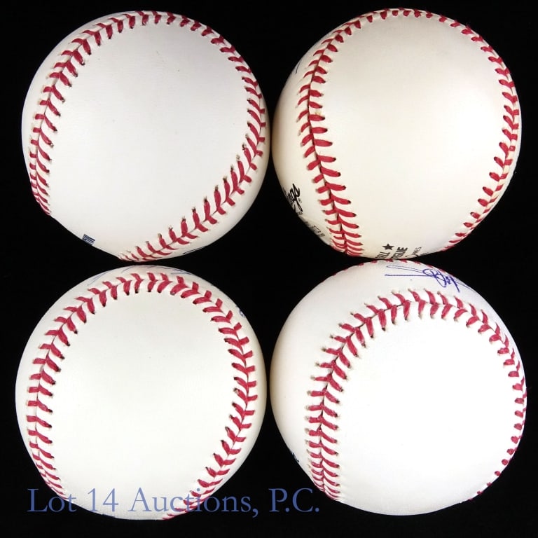 8 Baseballs Signed By HOF Members - 11
