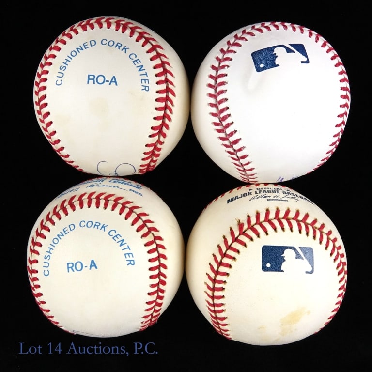 8 Baseballs Signed By HOF Members - 5