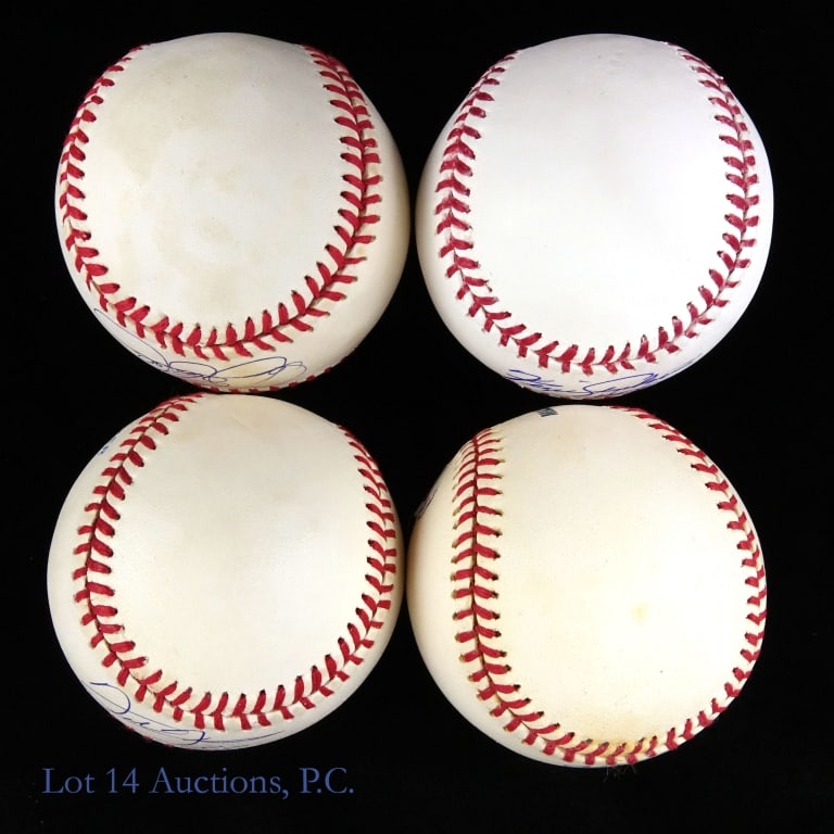 8 Baseballs Signed By HOF Members - 6