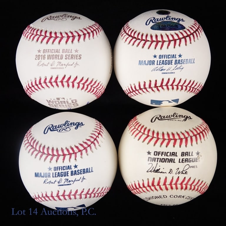 Chicago Cubs Signed Baseballs (6) - 3