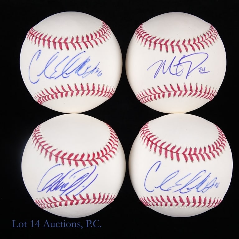 10 Baseballs Signed By Unknown Players - 2