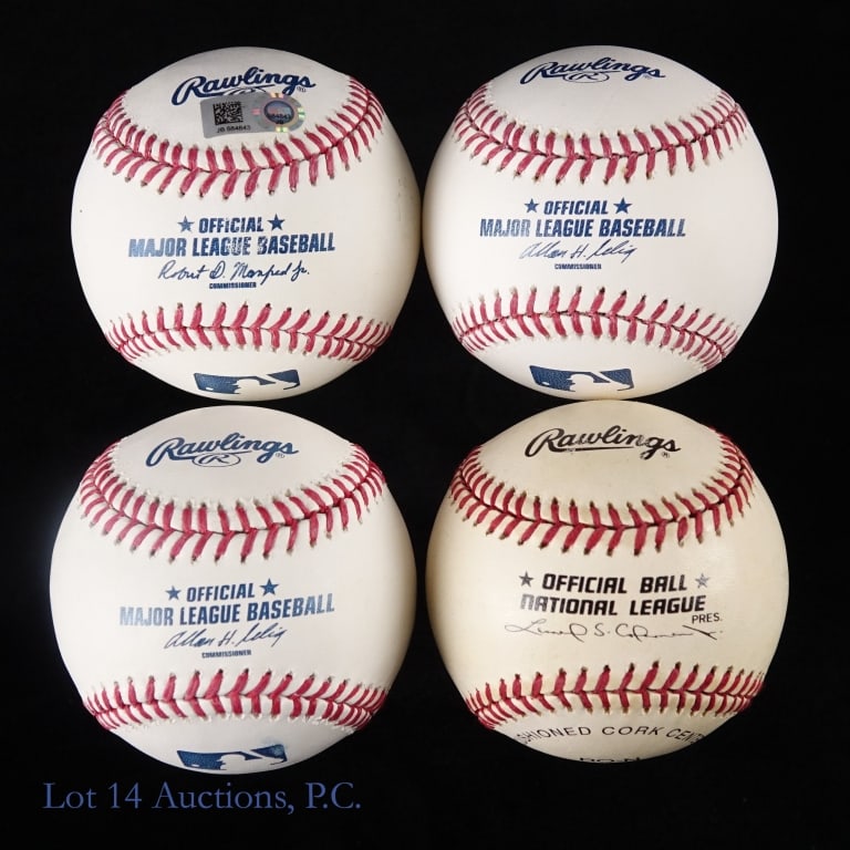 8 Signed Baseballs - 3