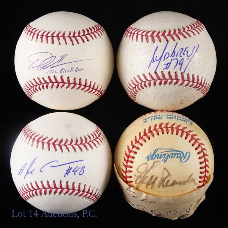 8 Signed Baseballs - 4