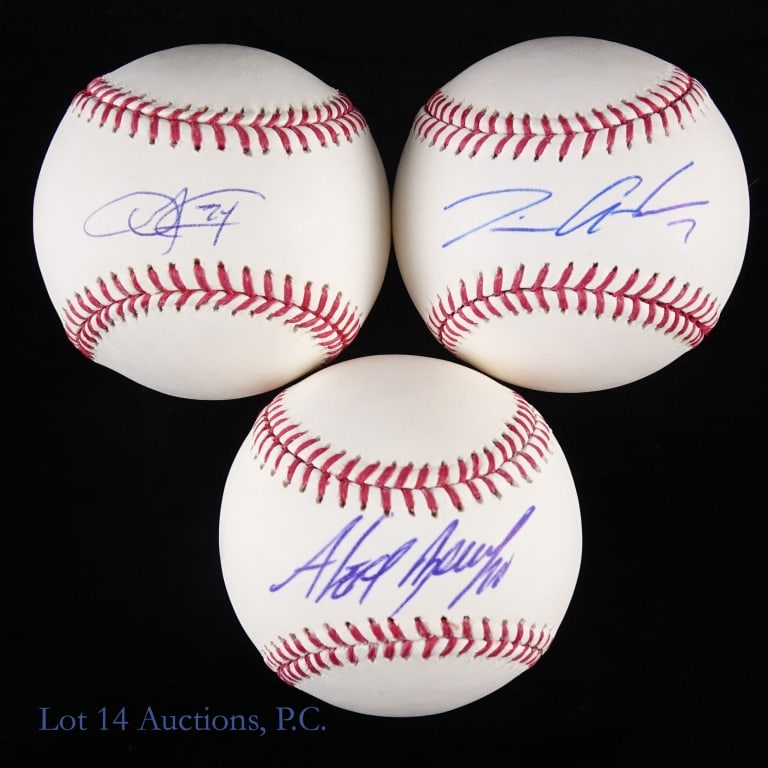 6 Baseballs Signed By Unknown Players - 4