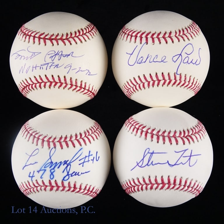 Chicago Cubs Signed Baseballs (14) - 4
