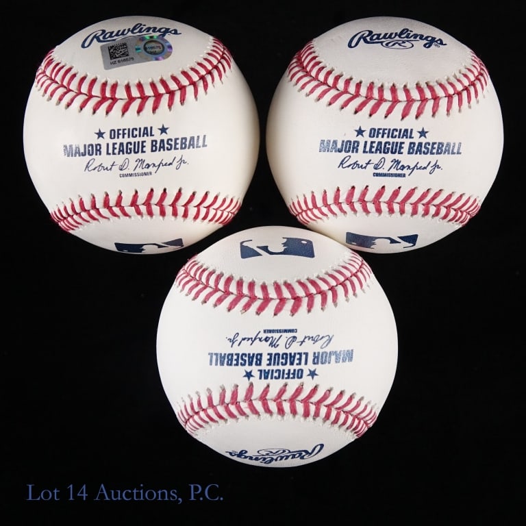 Chicago Cubs Signed Baseballs (14) - 7